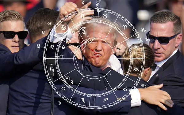 Donald Trump's and Joe Biden's horoscopes for the 2024 presidential election compared.